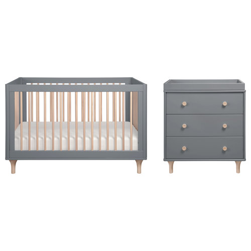 babyletto Lolly Convertible Standard Crib Nursery Furniture Set
